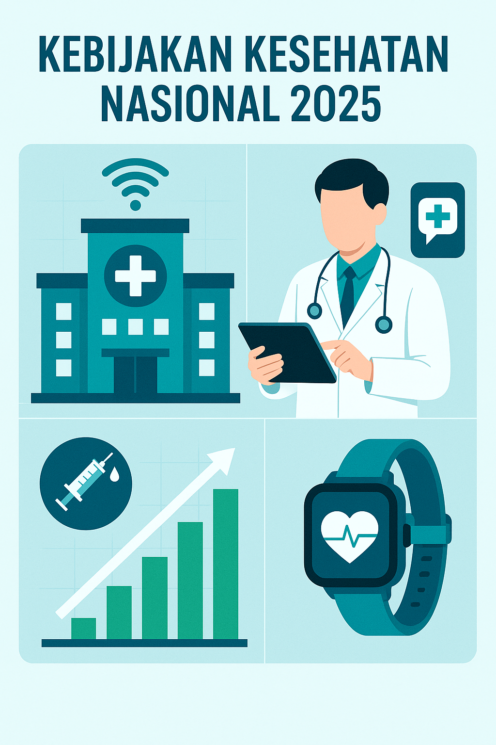Kebijakan Kesehatan Nasional 2025: Fokus Digital & Preventif