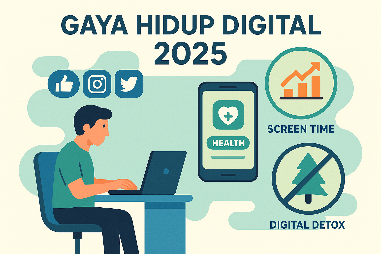 Gaya Hidup Digital 2025: Antara Produktivitas dan Kesehatan Mental