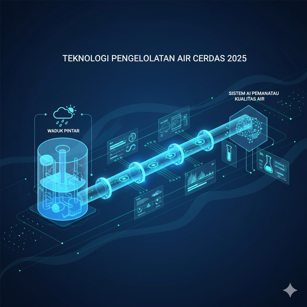 Teknologi Pengelolaan Air Cerdas 2025: Solusi Digital untuk Krisis Air Global