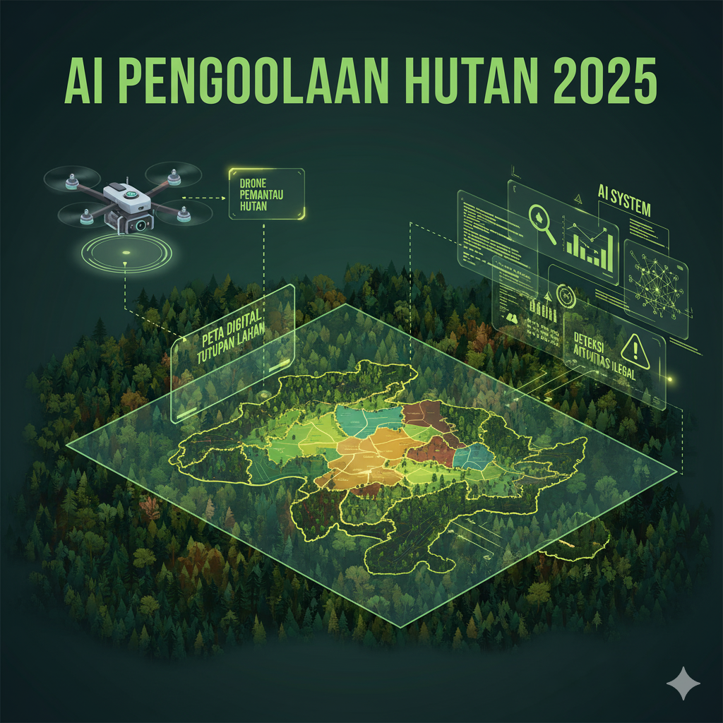 AI untuk Pengelolaan Hutan 2025: Teknologi Cerdas untuk Menjaga Paru-Paru Dunia
