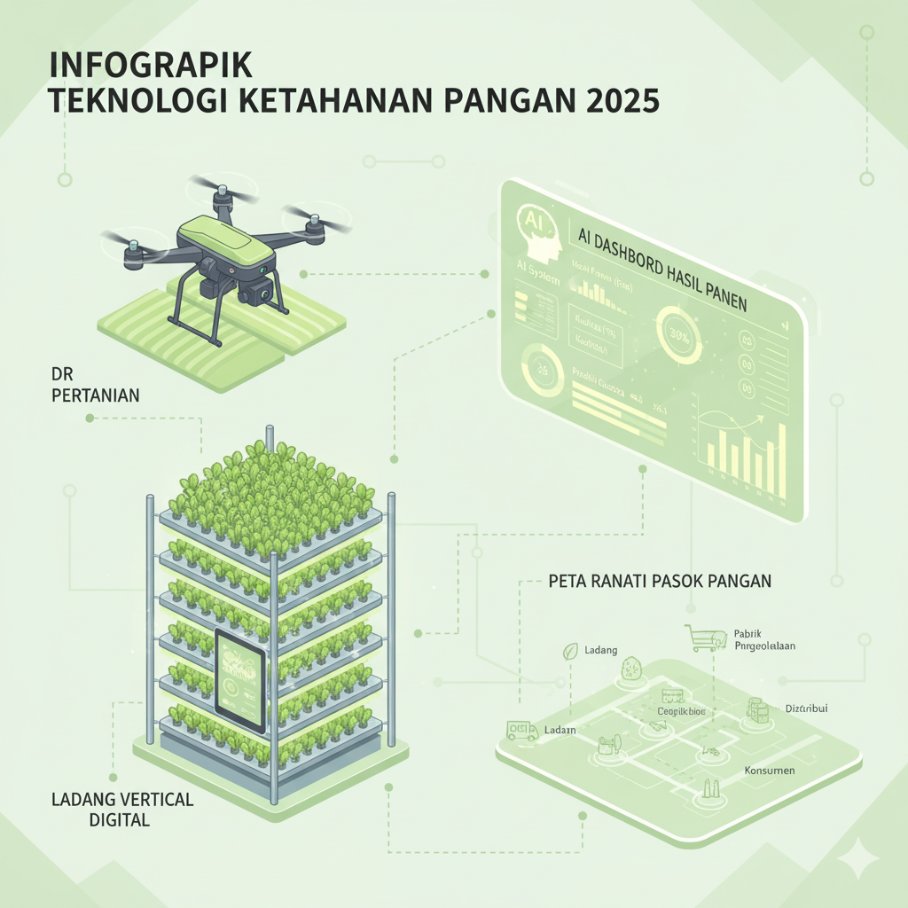 Teknologi Ketahanan Pangan 2025: Inovasi Digital untuk Masa Depan Nutrisi Dunia