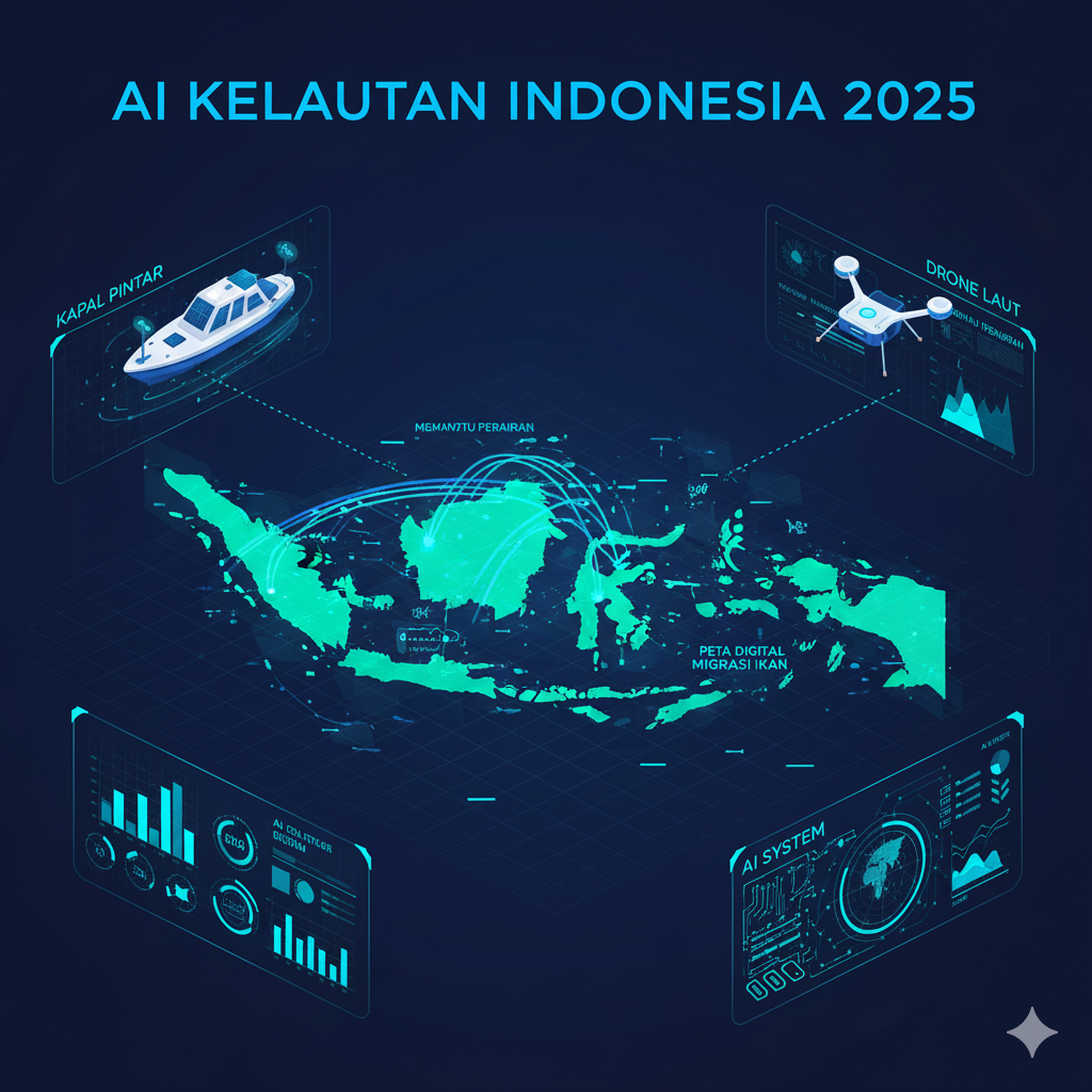 AI untuk Kelautan Indonesia 2025: Teknologi Cerdas untuk Laut yang Berkelanjutan
