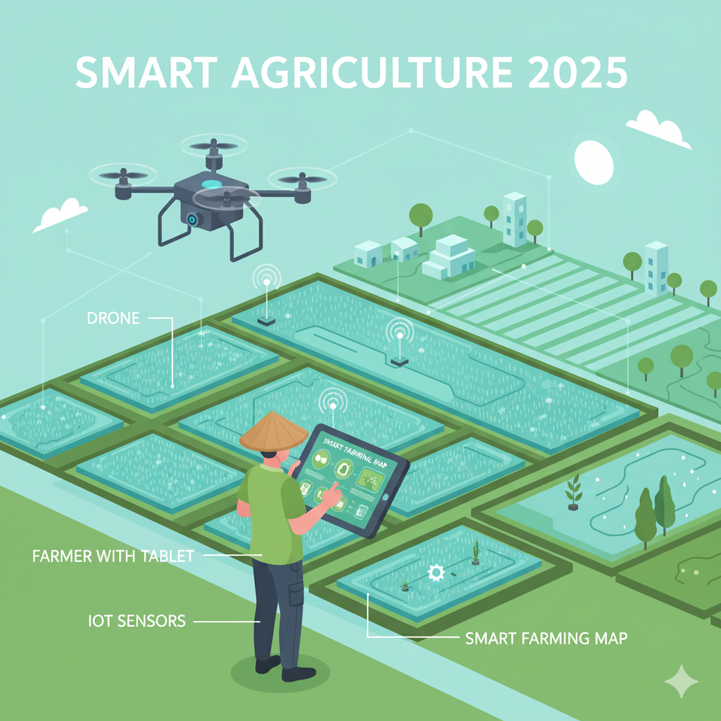 Smart Agriculture 2025: Pertanian Digital untuk Ketahanan Pangan Indonesia