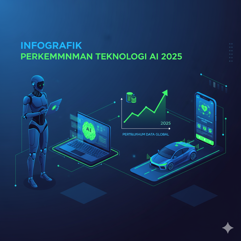 Perkembangan Teknologi AI 2025: Dari Industri ke Kehidupan Sehari-hari