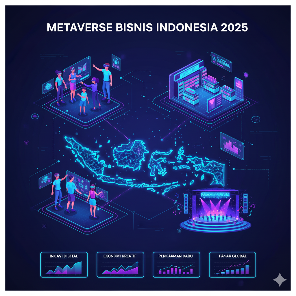 Metaverse Bisnis Indonesia 2025: Dunia Virtual, Peluang Nyata