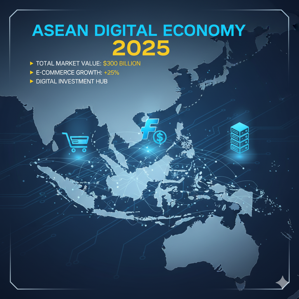 Ekonomi Digital ASEAN 2025: Integrasi Pasar dan Kolaborasi Teknologi Regional