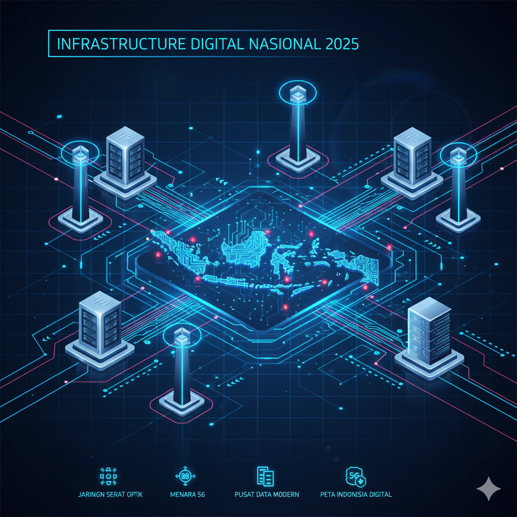 Infrastruktur Digital Nasional 2025: Fondasi Konektivitas Cerdas Indonesia