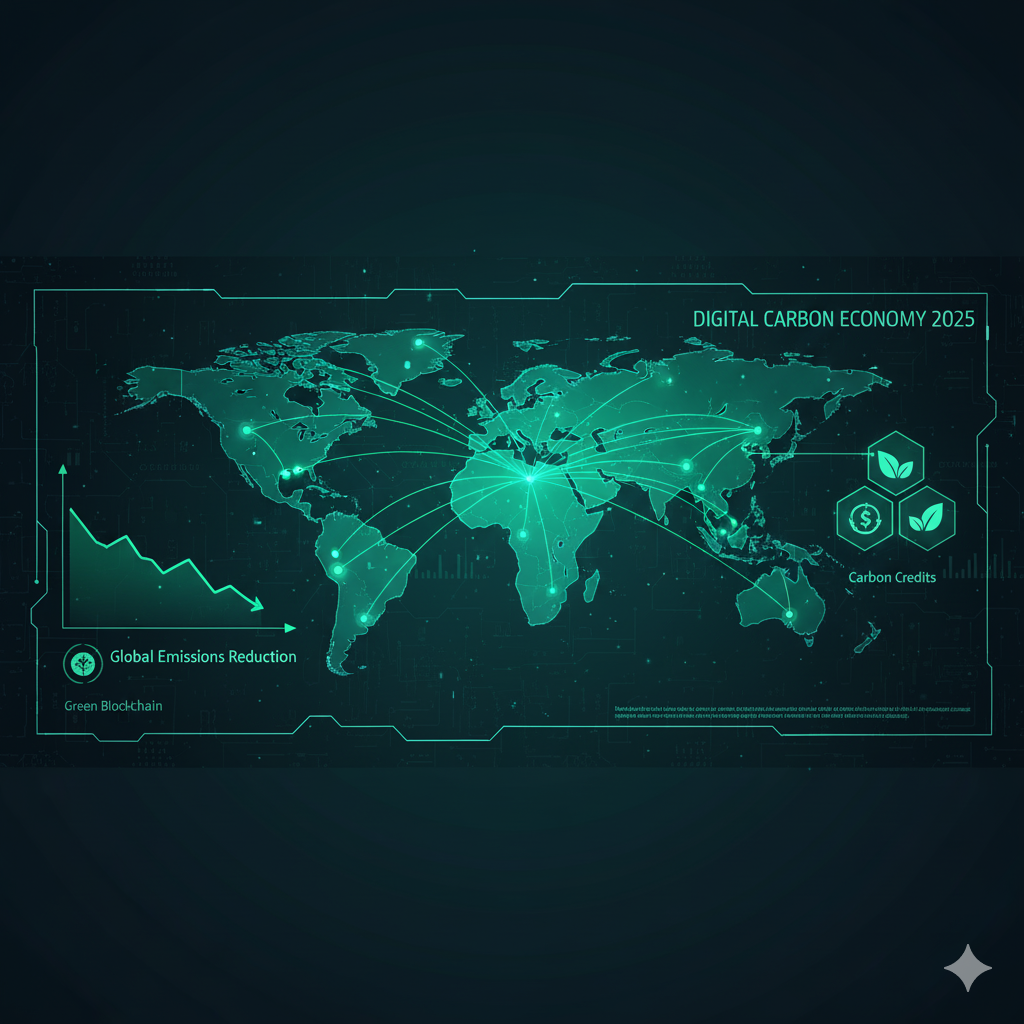Ekonomi Karbon Digital 2025: Teknologi Hijau untuk Transaksi Emisi yang Transparan
