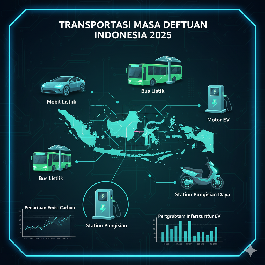 Transportasi Masa Depan Indonesia 2025: Elektrifikasi dan Mobilitas Cerdas
