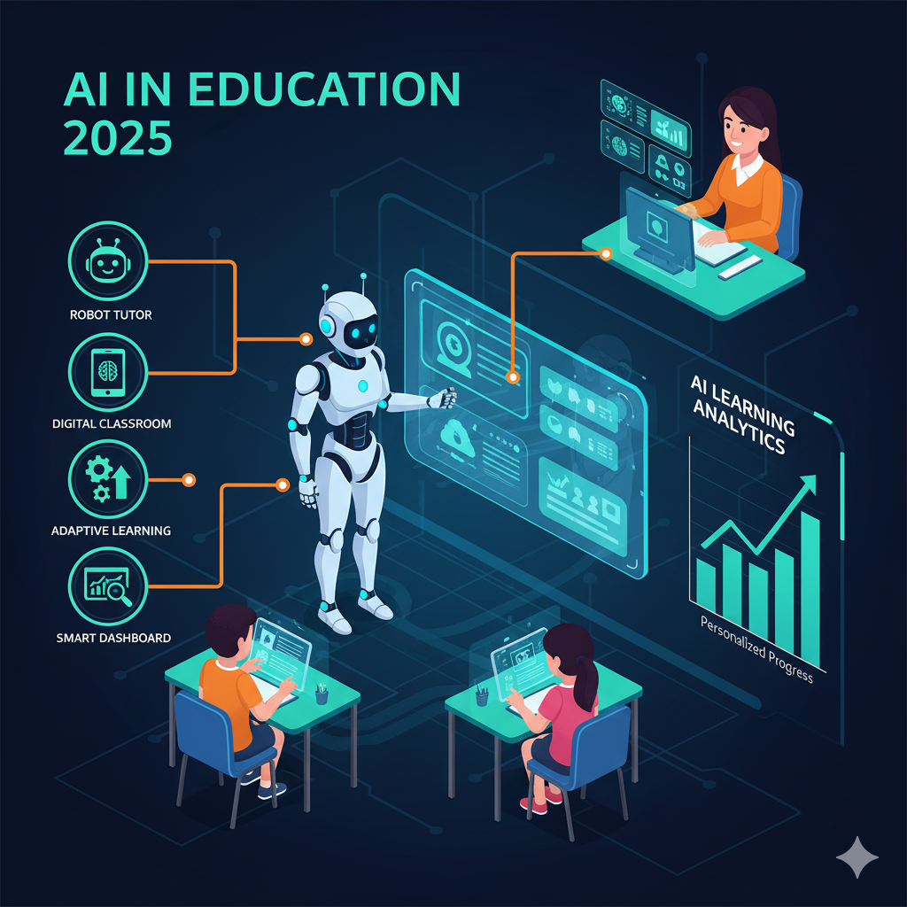 AI di Dunia Pendidikan 2025: Revolusi Belajar yang Lebih Cerdas dan Adaptif