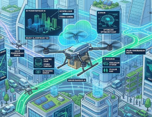 Teknologi Autonomous Drone: Masa Depan Operasi Udara Tanpa Pilot